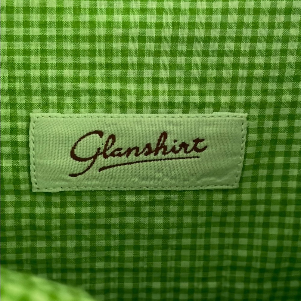 Glanshirt Green Casual Button Down Shirt - Picture 2 of 6